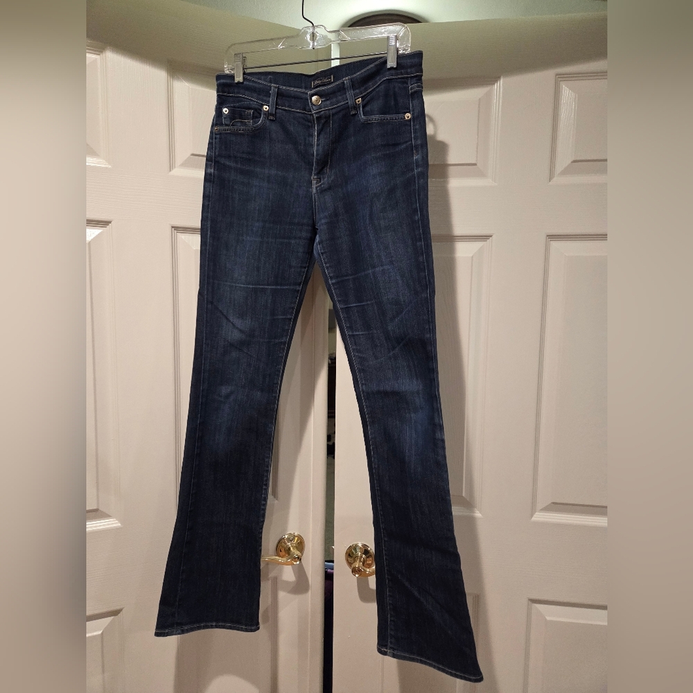 Fidelity Denim Dark Indigo Boot Cut Jeans